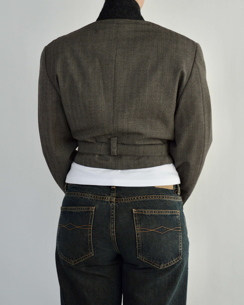 Tied-up Blazer - Perfect Brown (M)