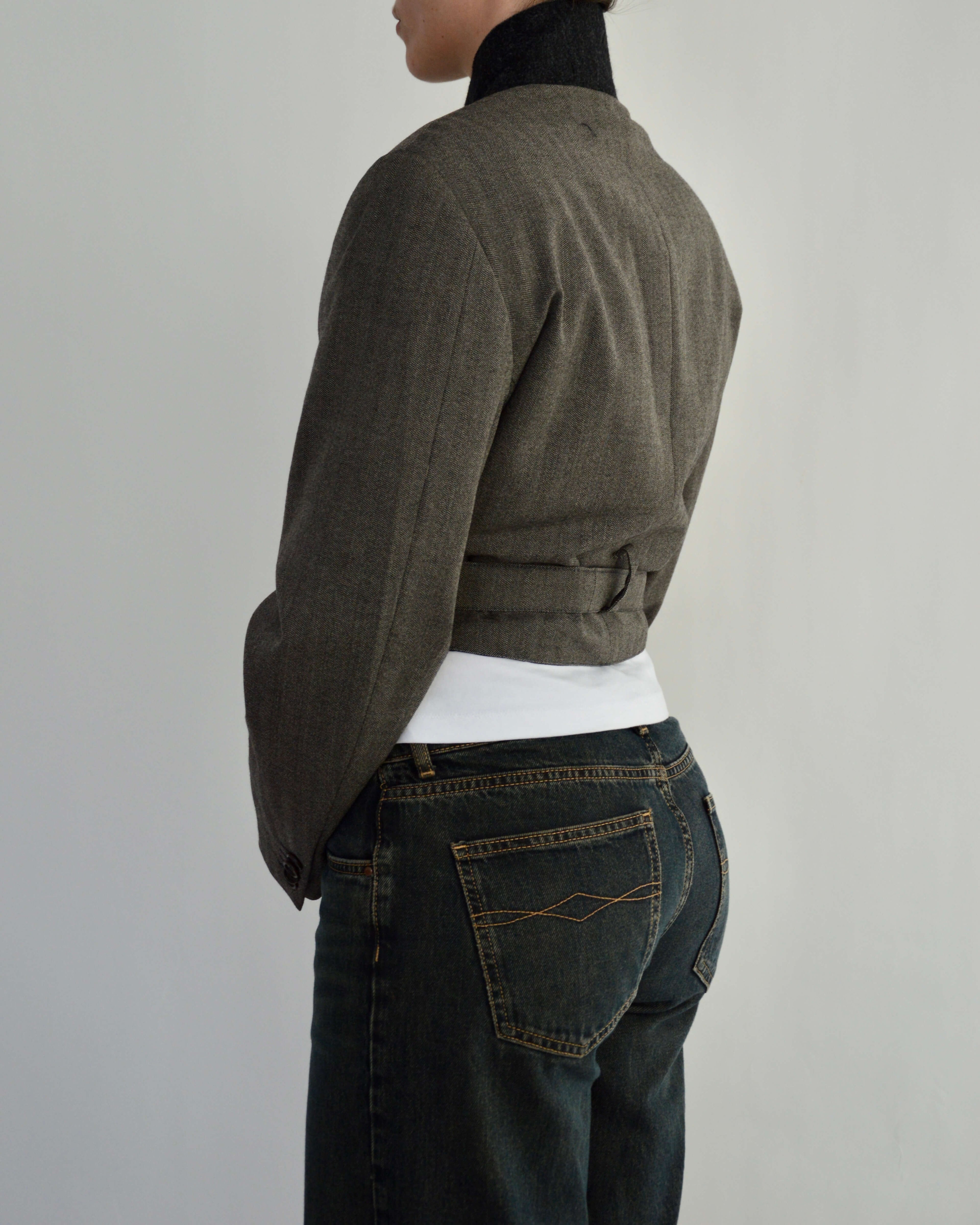 Tied-up Blazer - Perfect Brown (M)