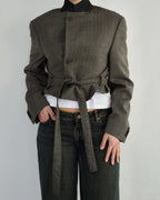 Tied-up Blazer - Perfect Brown (M)