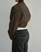 Tied-up Blazer - Business Brown (XL)
