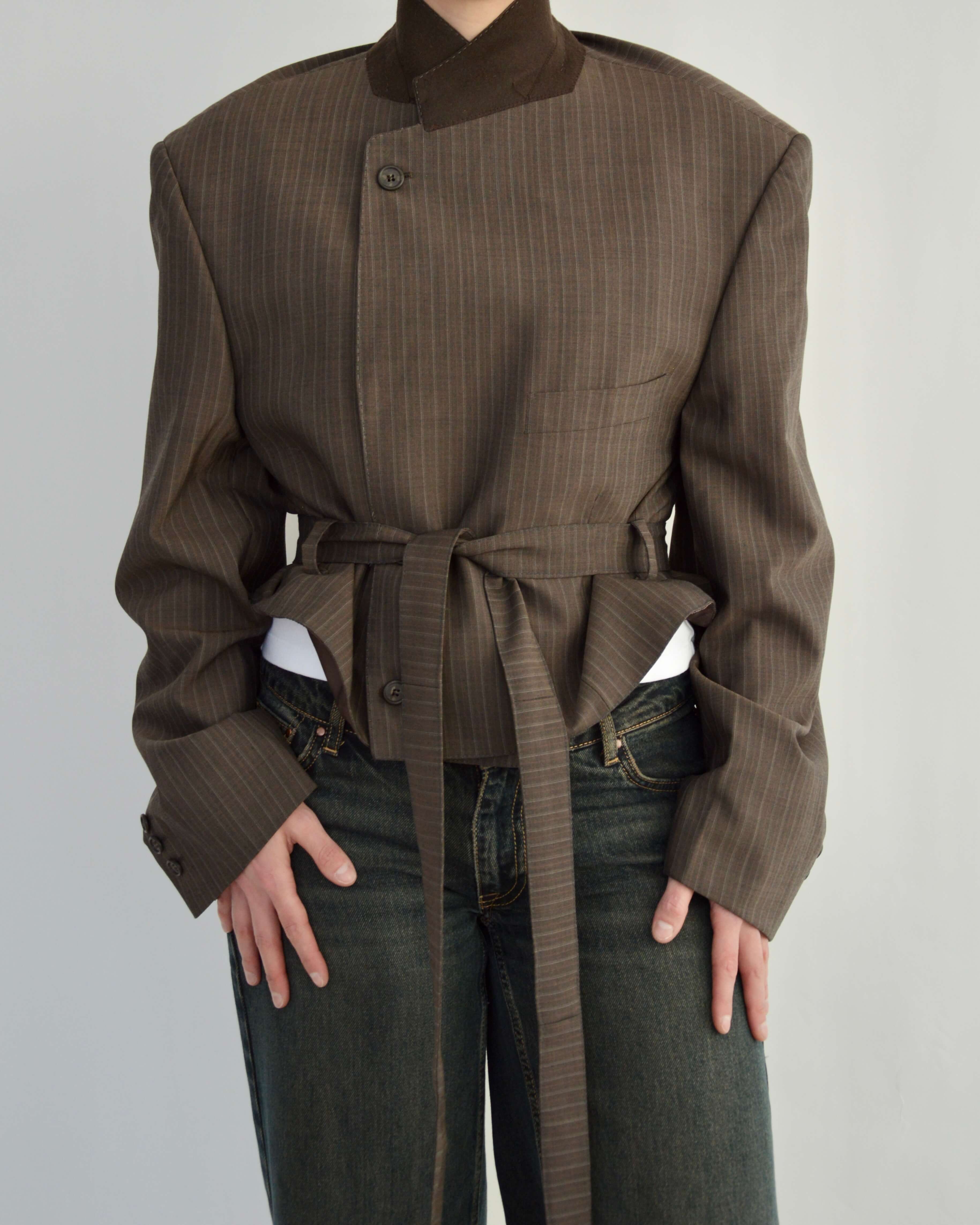 Mini blazer - Gris foncé (M)