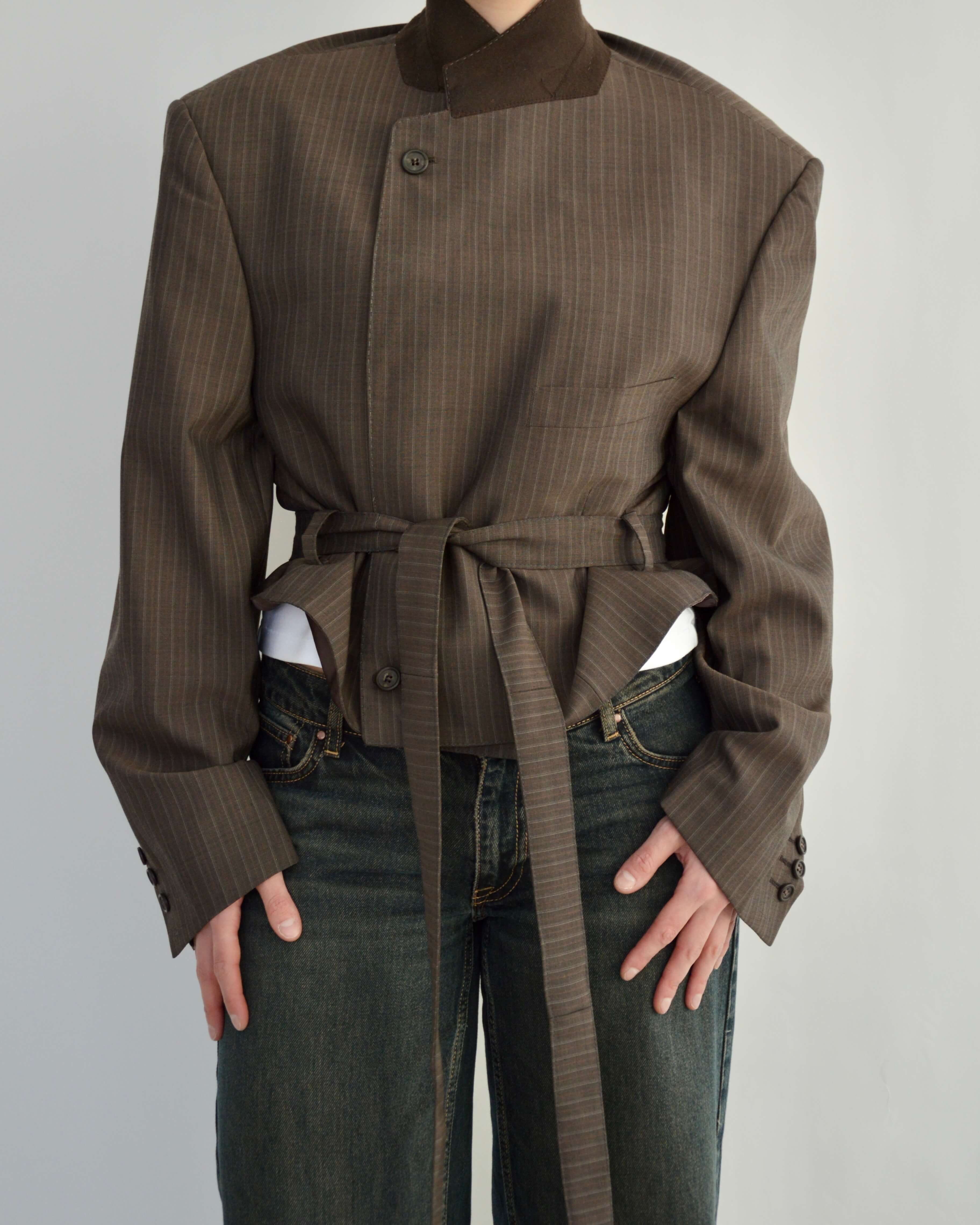 Mini blazer - Gris foncé (M)