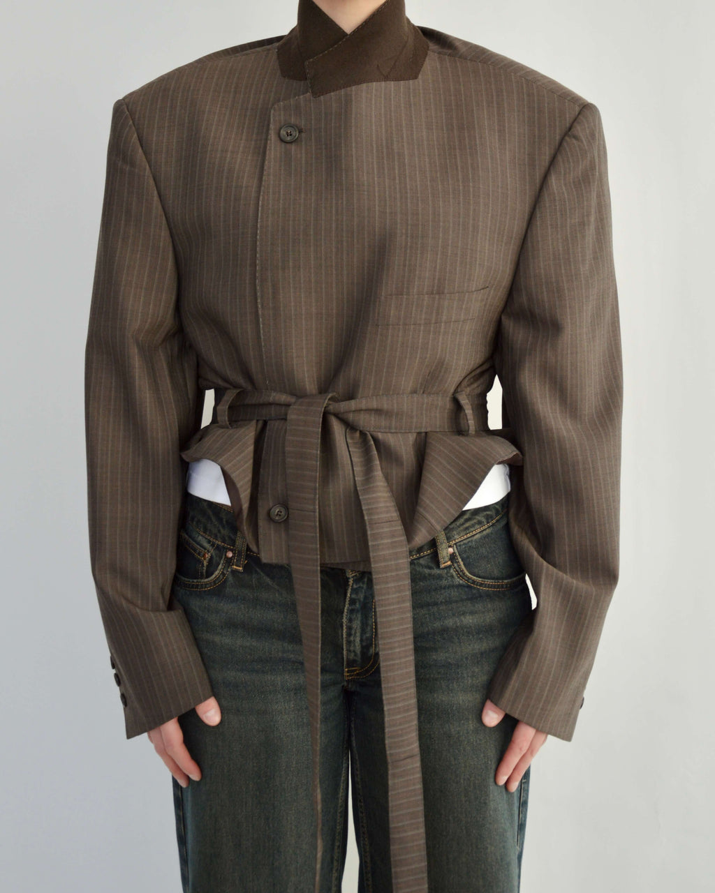 Mini blazer - Gris foncé (M)