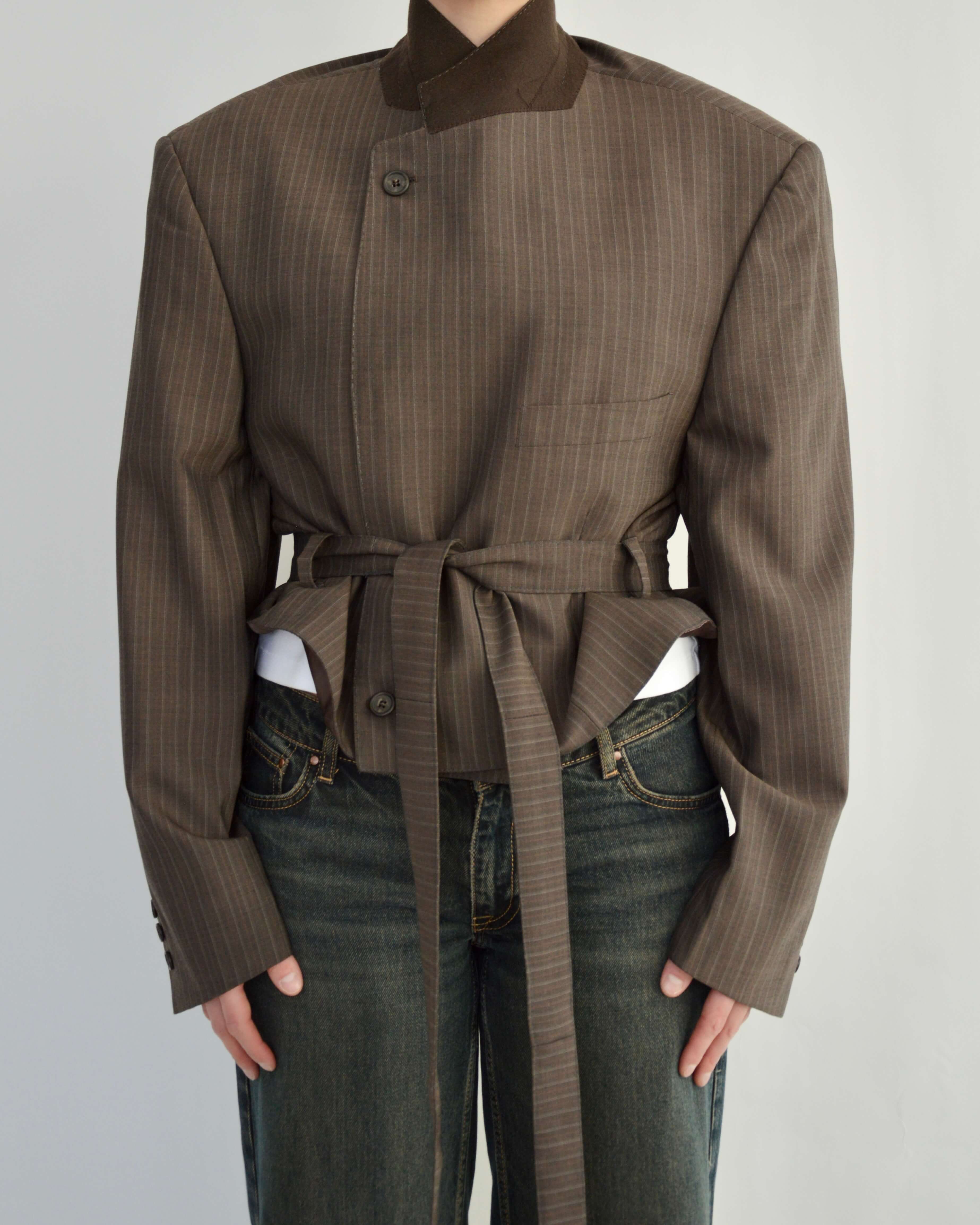 Mini blazer - Gris foncé (M)