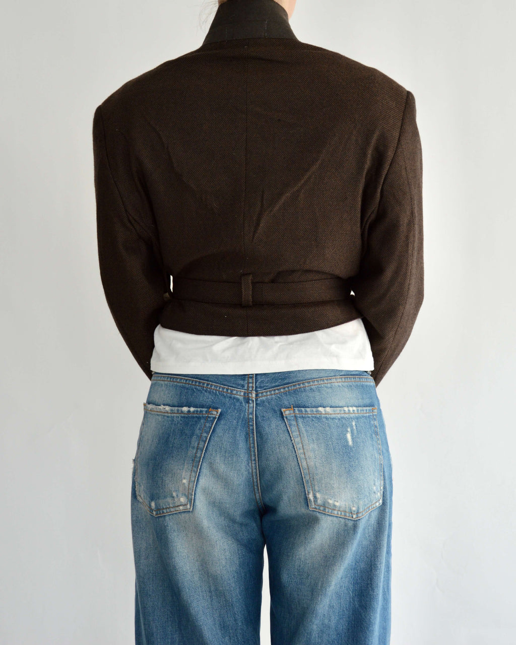 Tied-up Blazer - Cocoa (L)