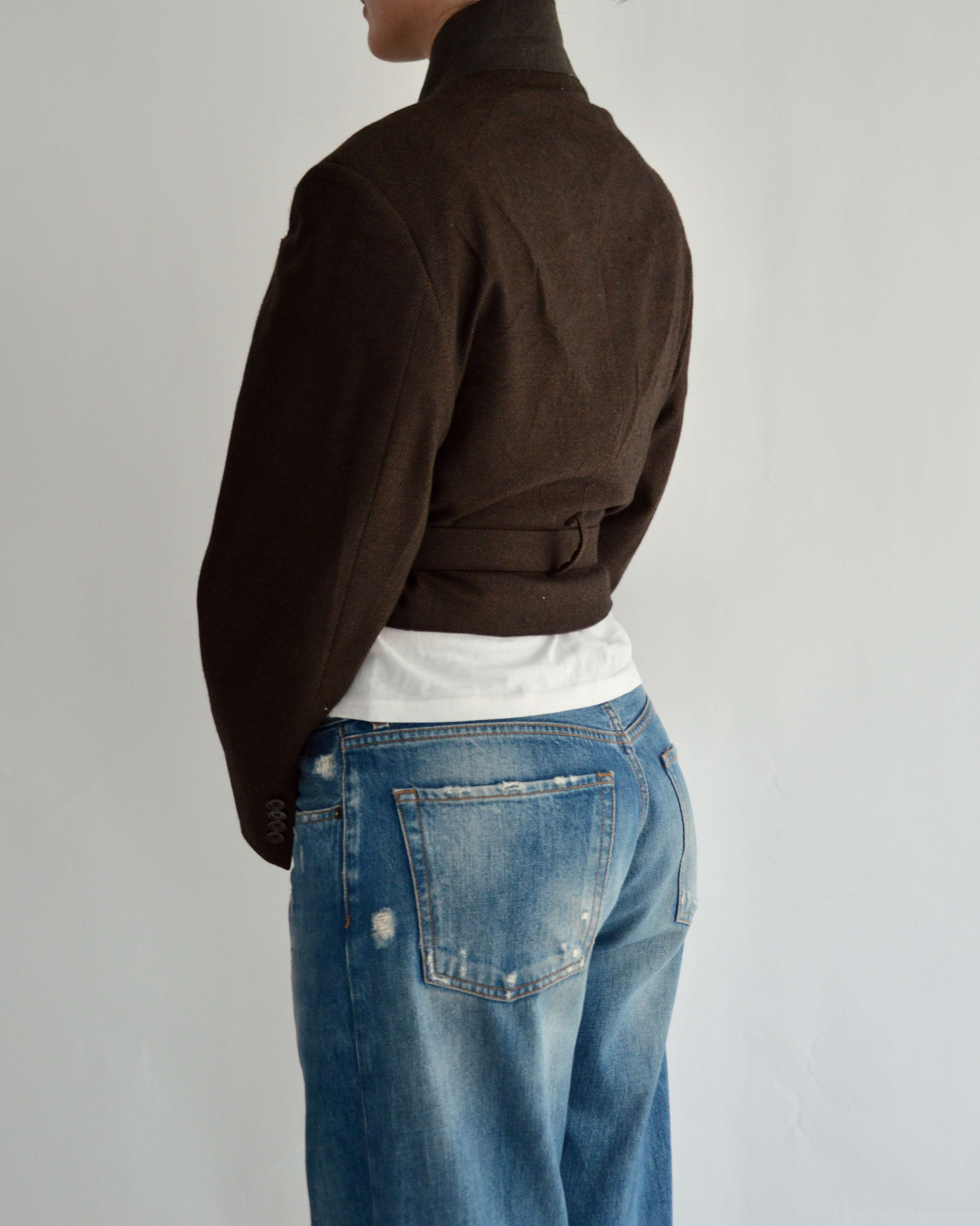 Tied-up Blazer - Cocoa (L)