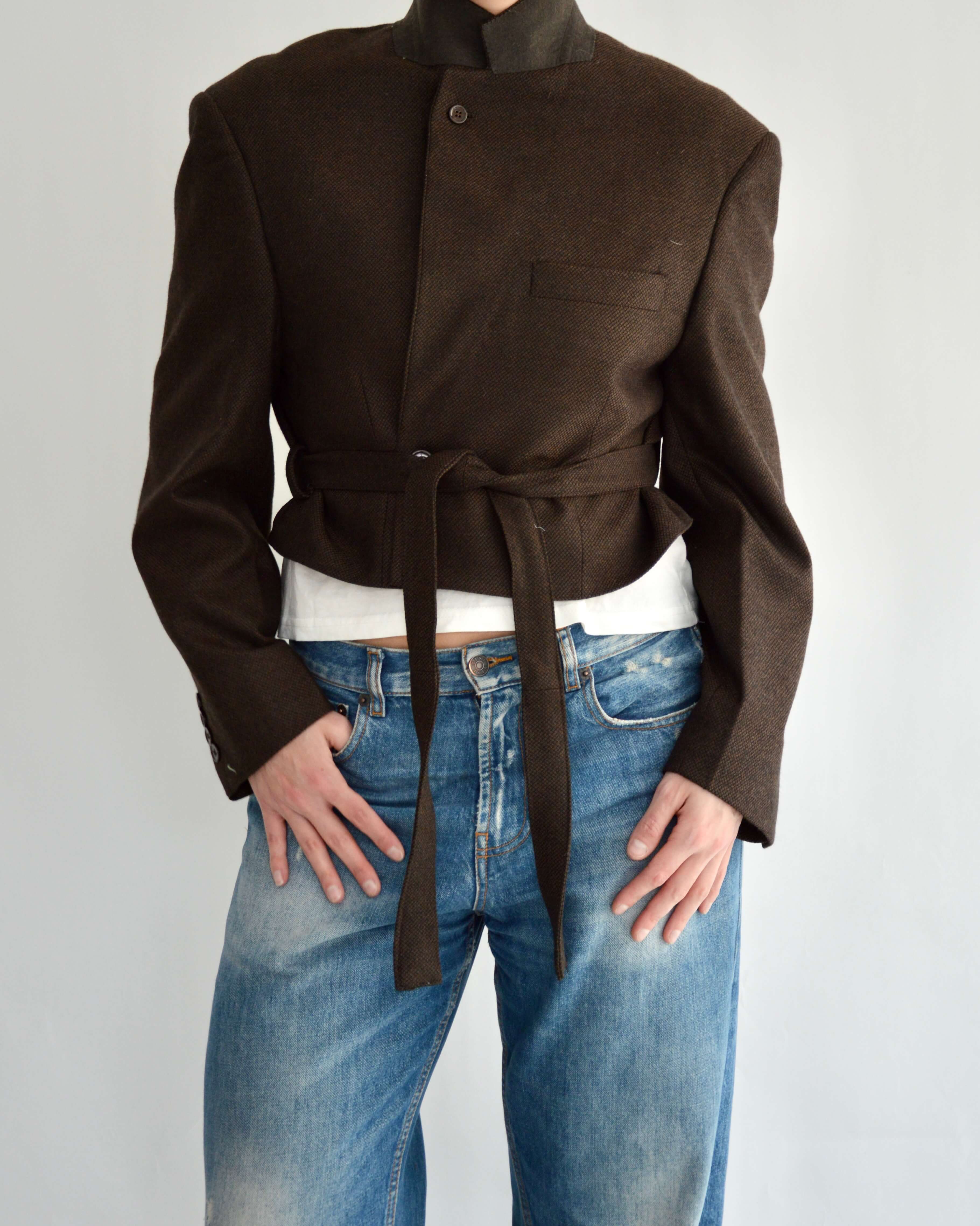 Tied-up Blazer - Cocoa (L)