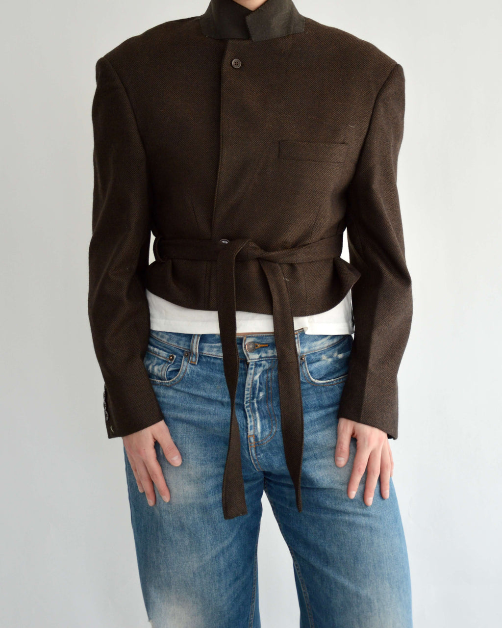 Tied-up Blazer - Cocoa (L)