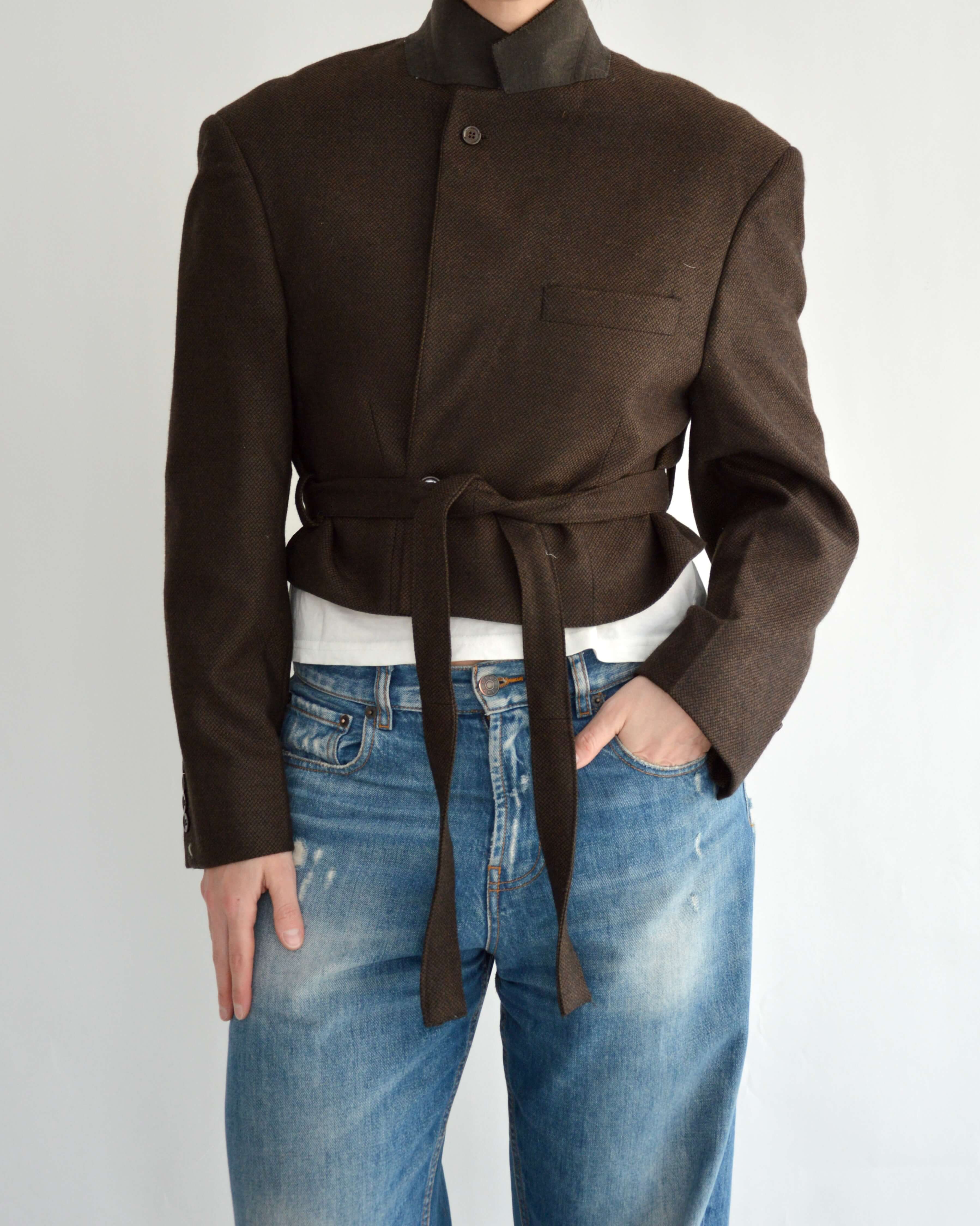 Tied-up Blazer - Cocoa (L)