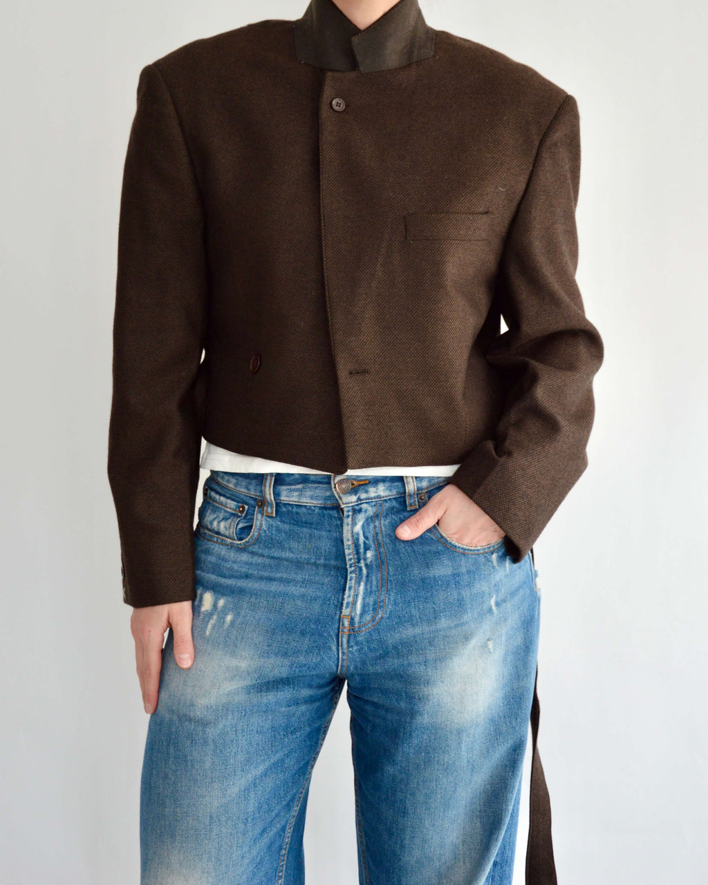 Tied-up Blazer - Cocoa (L)