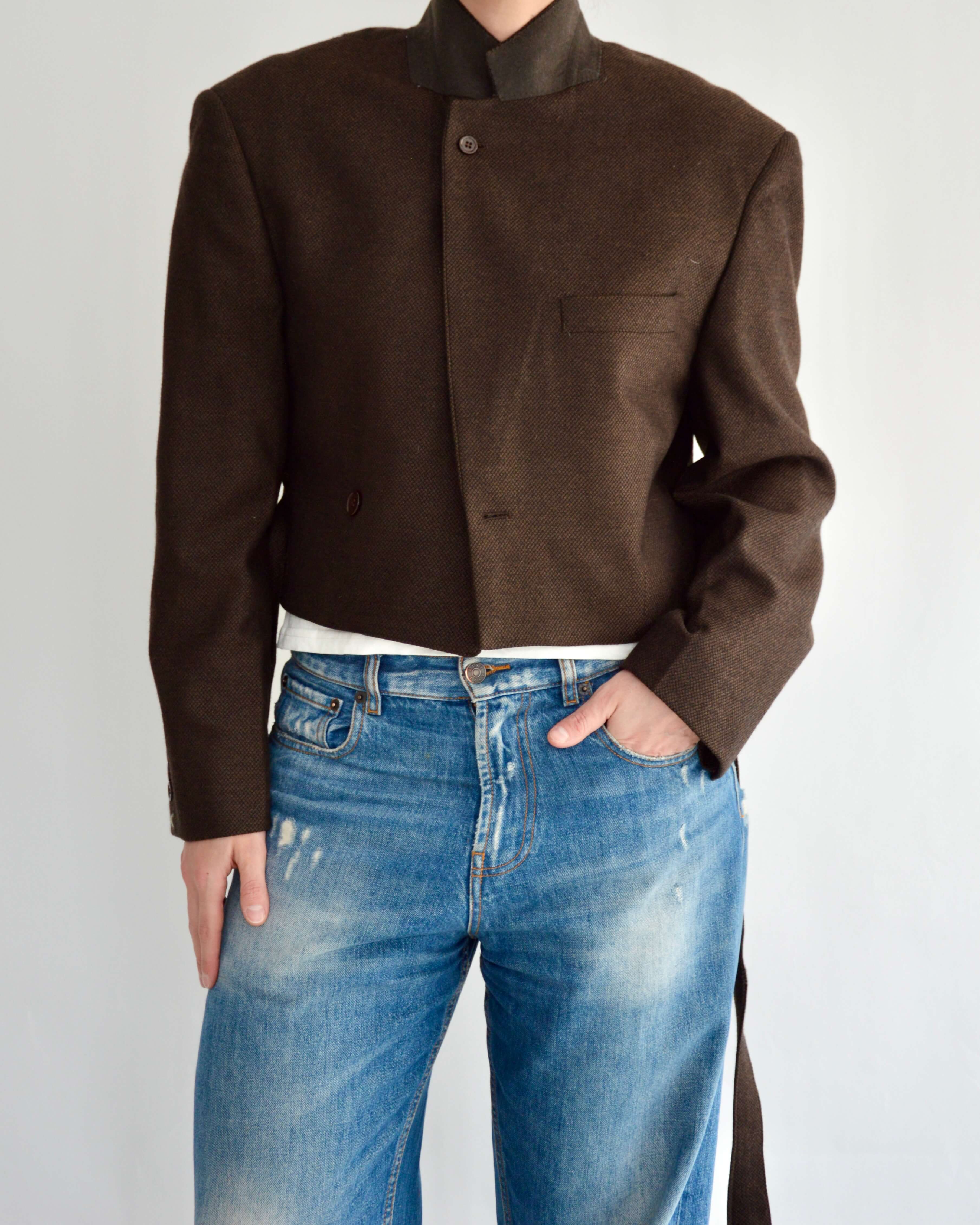 Tied-up Blazer - Cocoa (L)