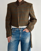 Tied-up Blazer - Checkred Dream (S)