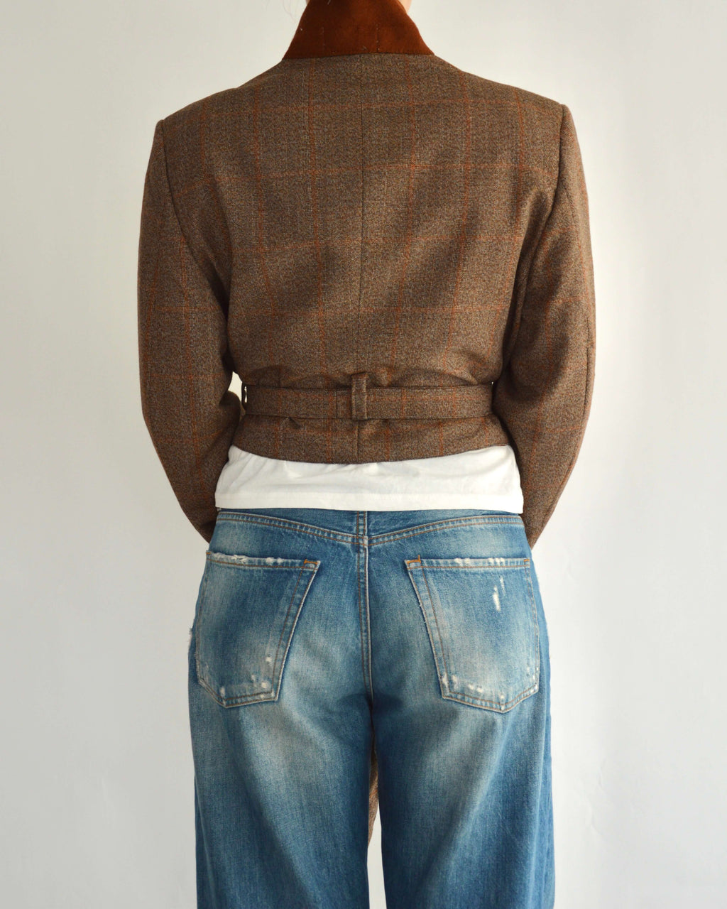 Tied-up Blazer - Brick (M)