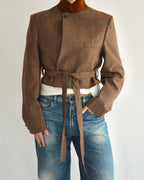Tied-up Blazer - Brick (M)