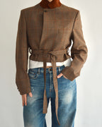 Tied-up Blazer - Brick (M)