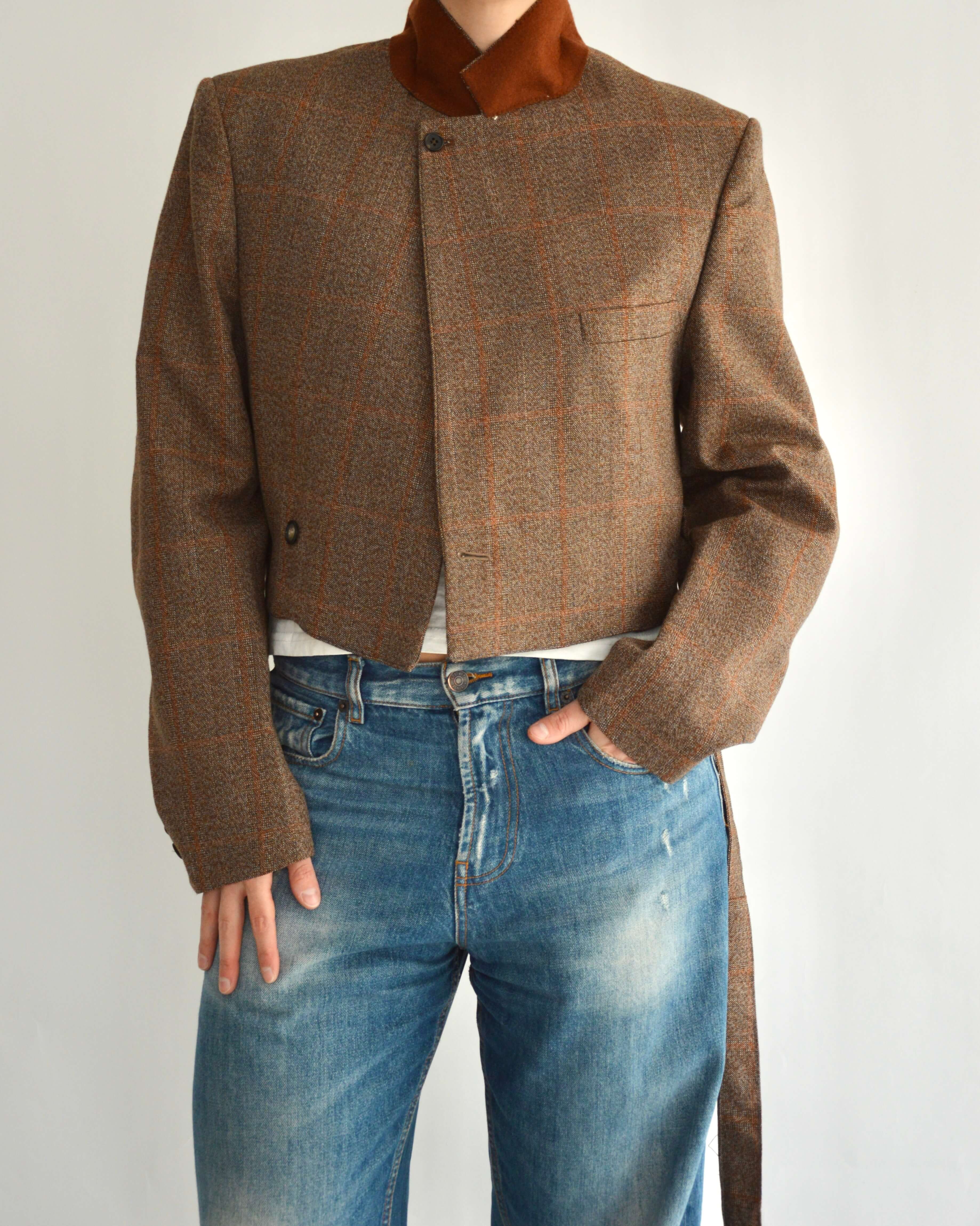 Tied-up Blazer - Brick (M)