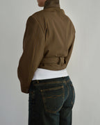 Tied-up Blazer - Vegan Brown (M)
