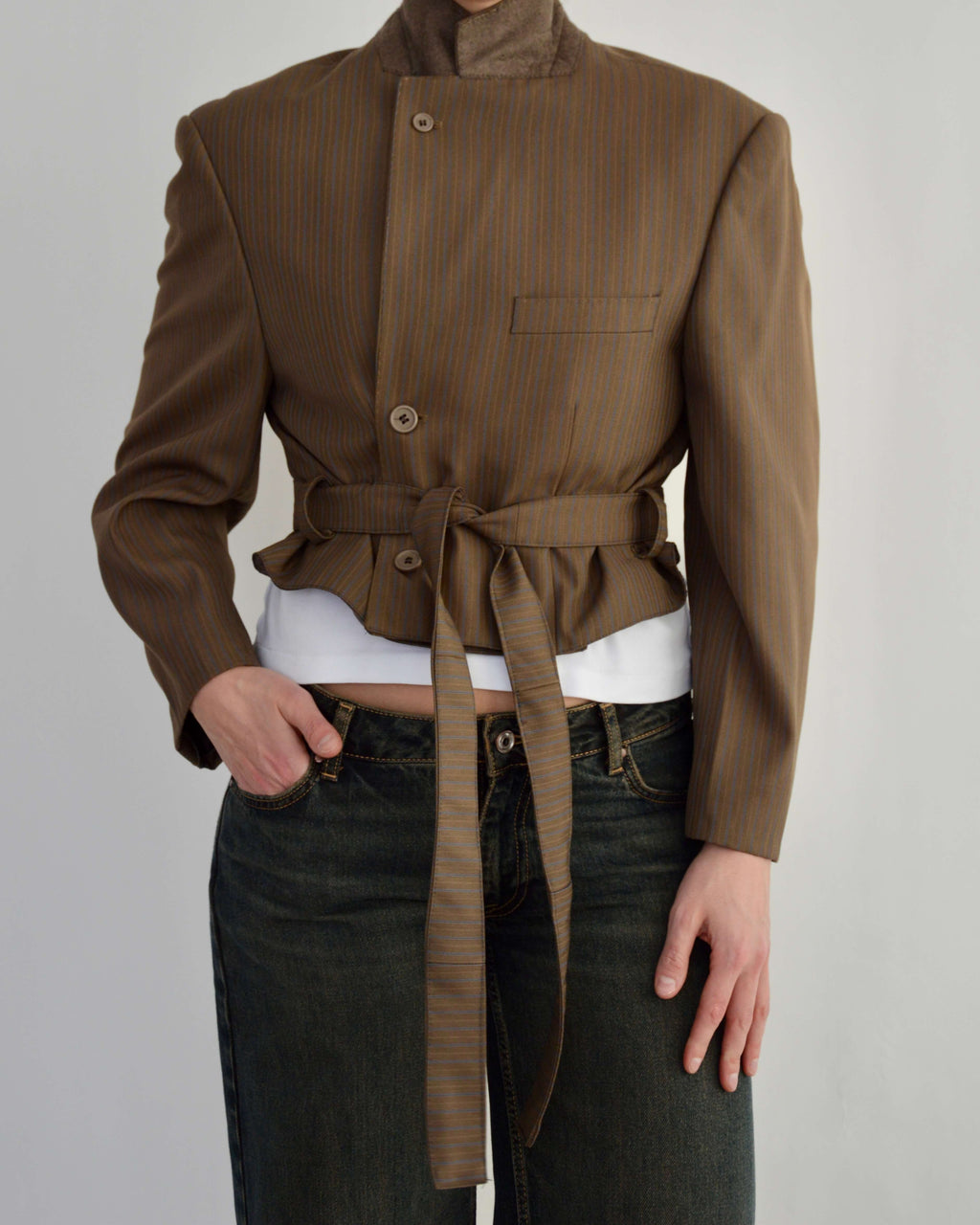 Mini blazer - Gris foncé (M)