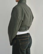 Tied-up Blazer - Green Squared (XL)