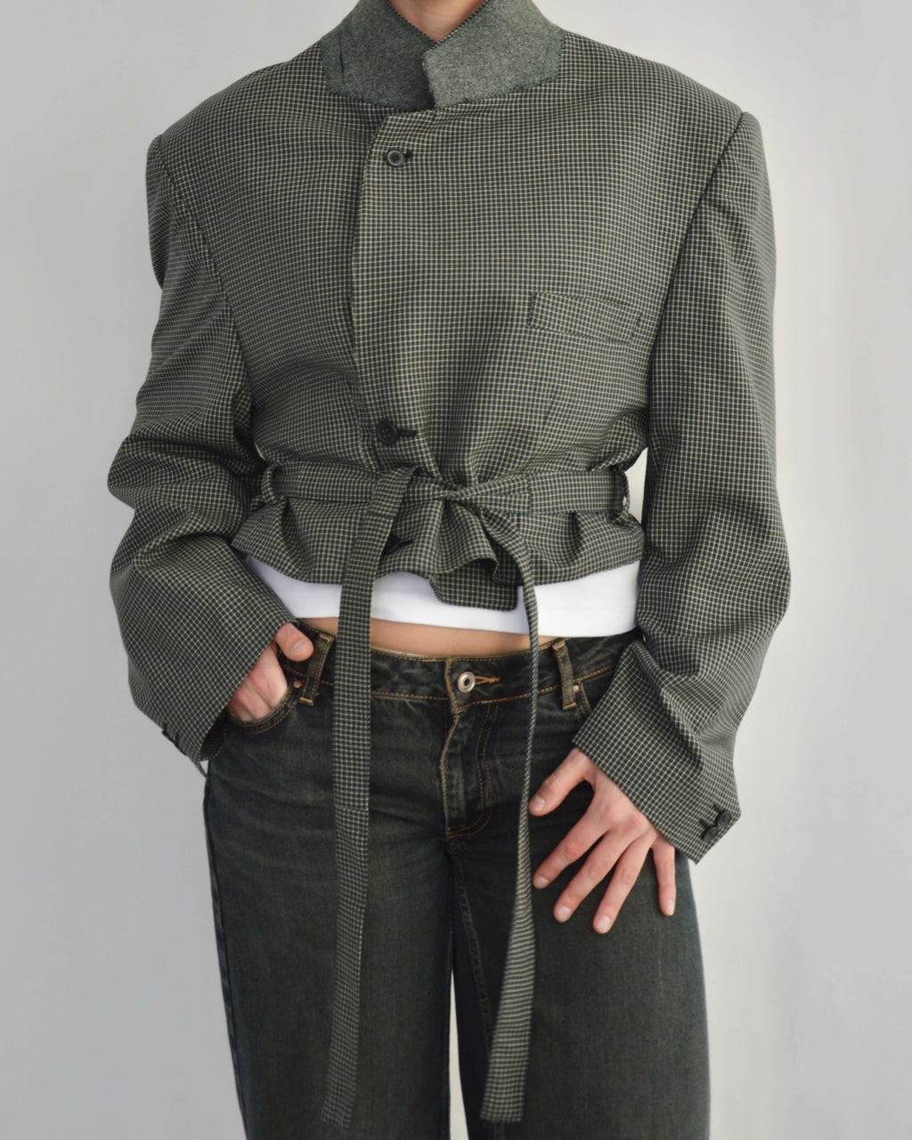 Mini blazer - Gris foncé (M)