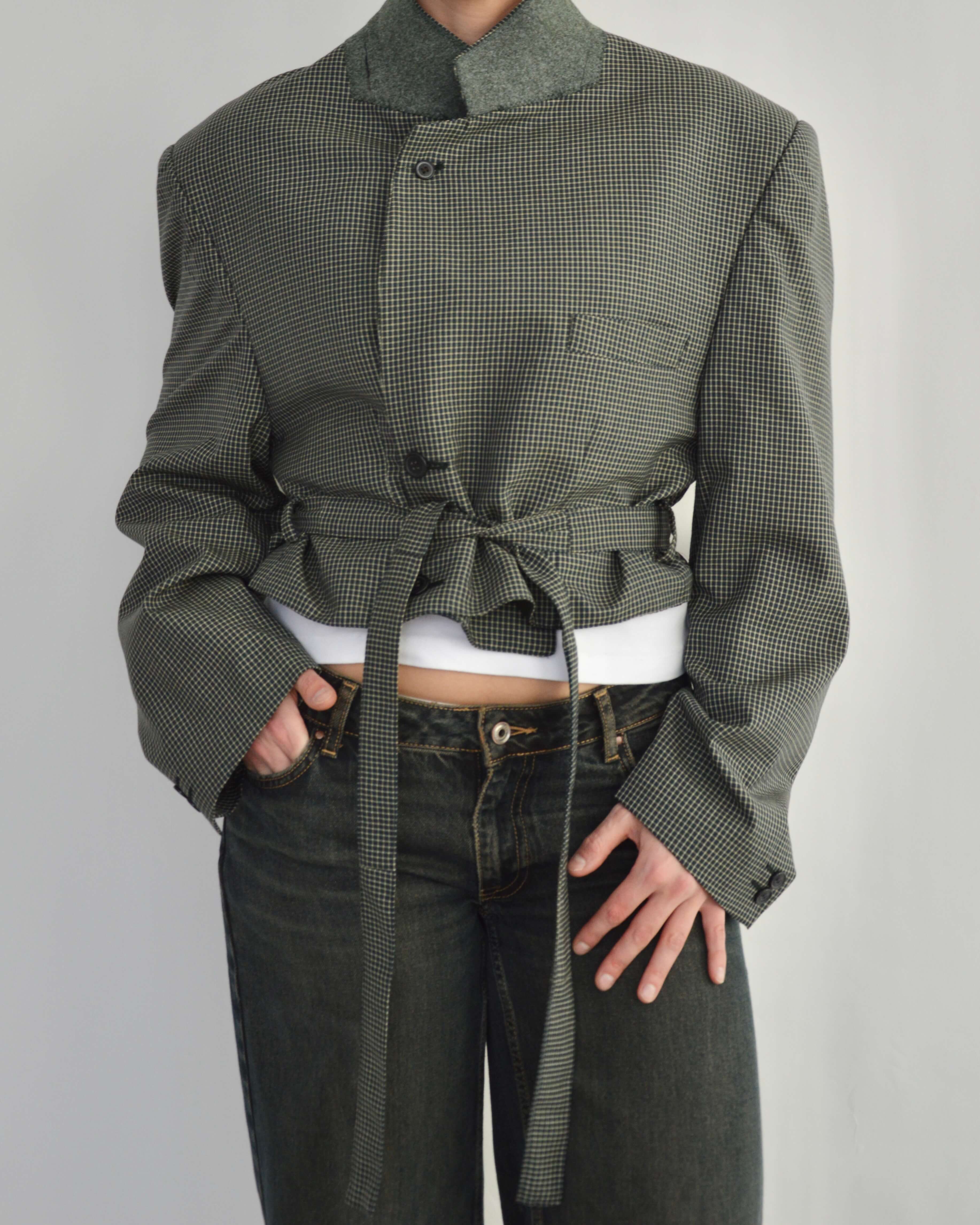 Mini blazer - Gris foncé (M)