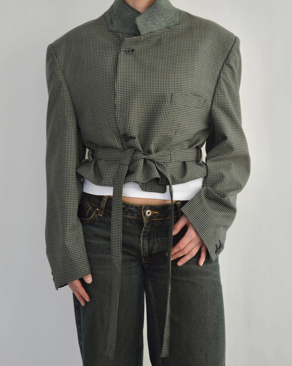 Mini blazer - Gris foncé (M)