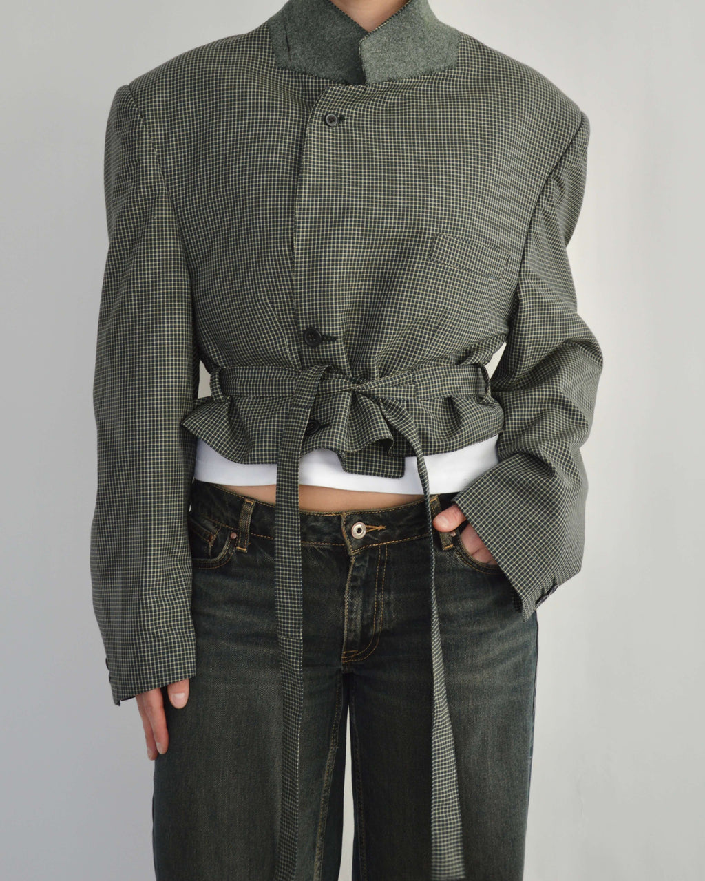 Mini blazer - Gris foncé (M)