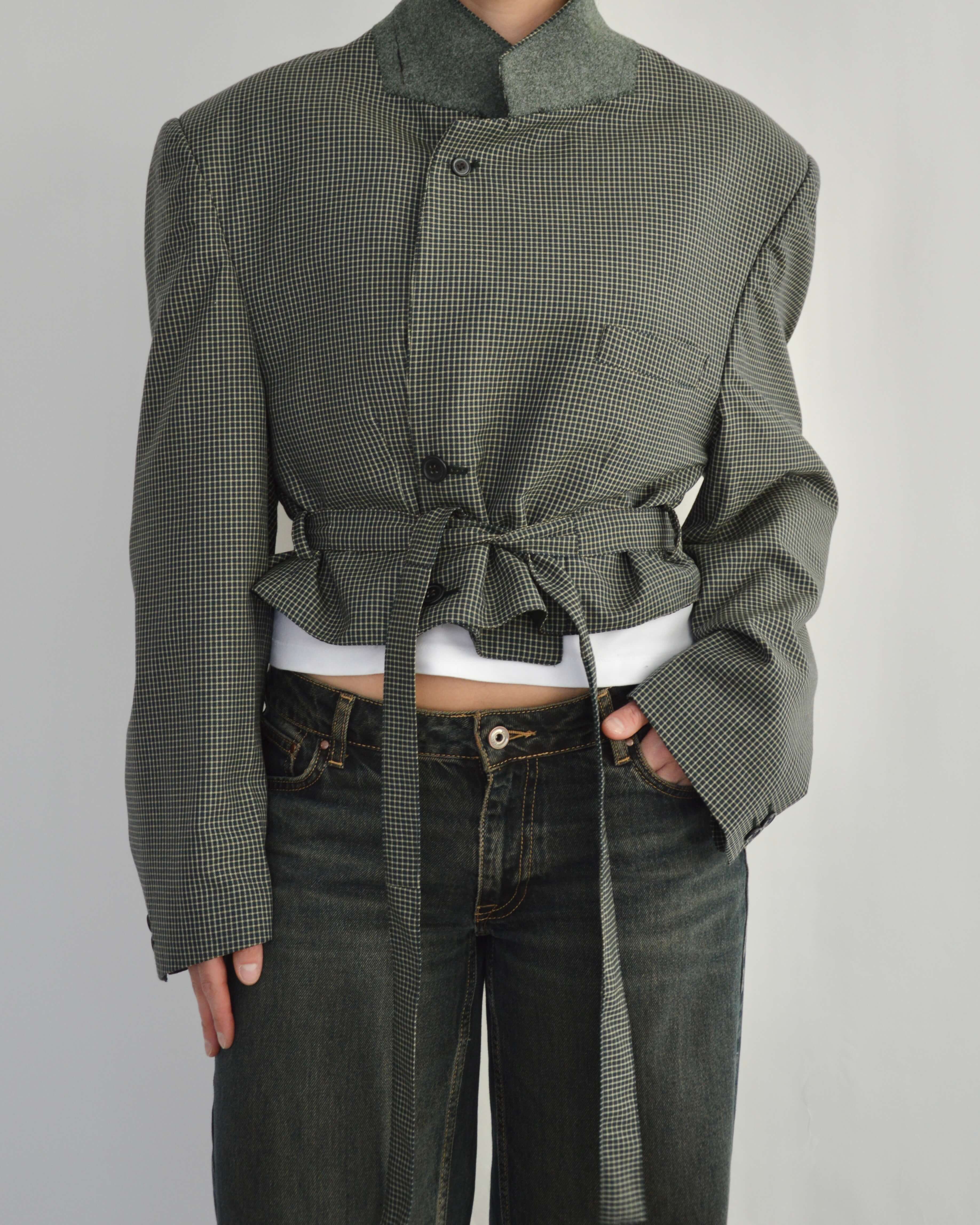 Mini blazer - Gris foncé (M)