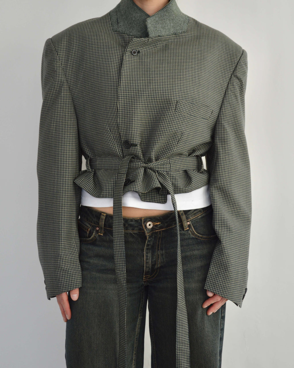 Mini blazer - Gris foncé (M)