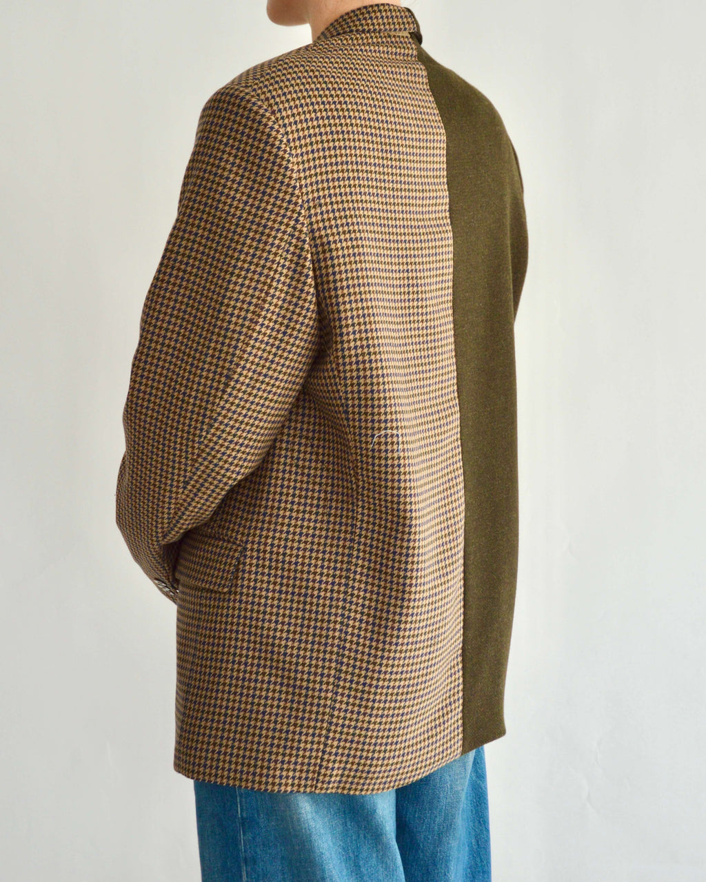 DUO Blazer - Green & Checkred (L)