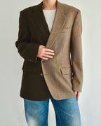 DUO Blazer - Green & Checkred (L)