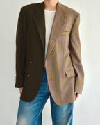 DUO Blazer - Green & Checkred (L)