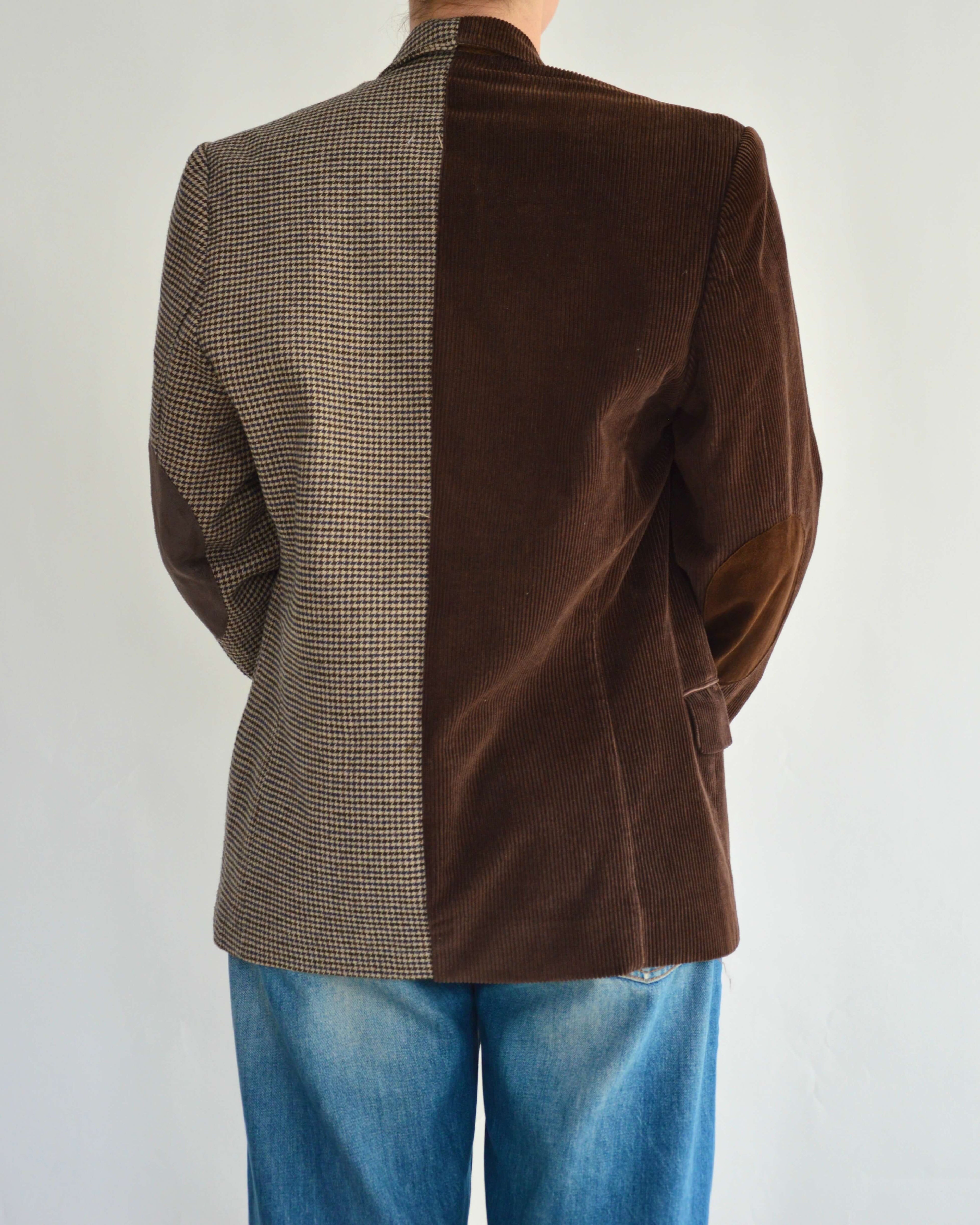 DUO Blazer - Brown Corduroy (XS)