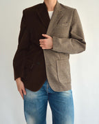 DUO Blazer - Brown Corduroy (XS)