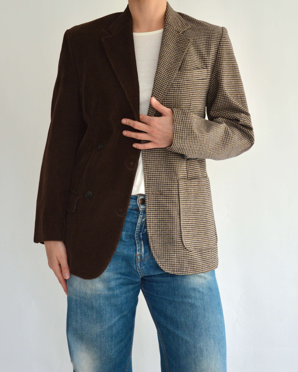 DUO Blazer - Brown Corduroy (XS)