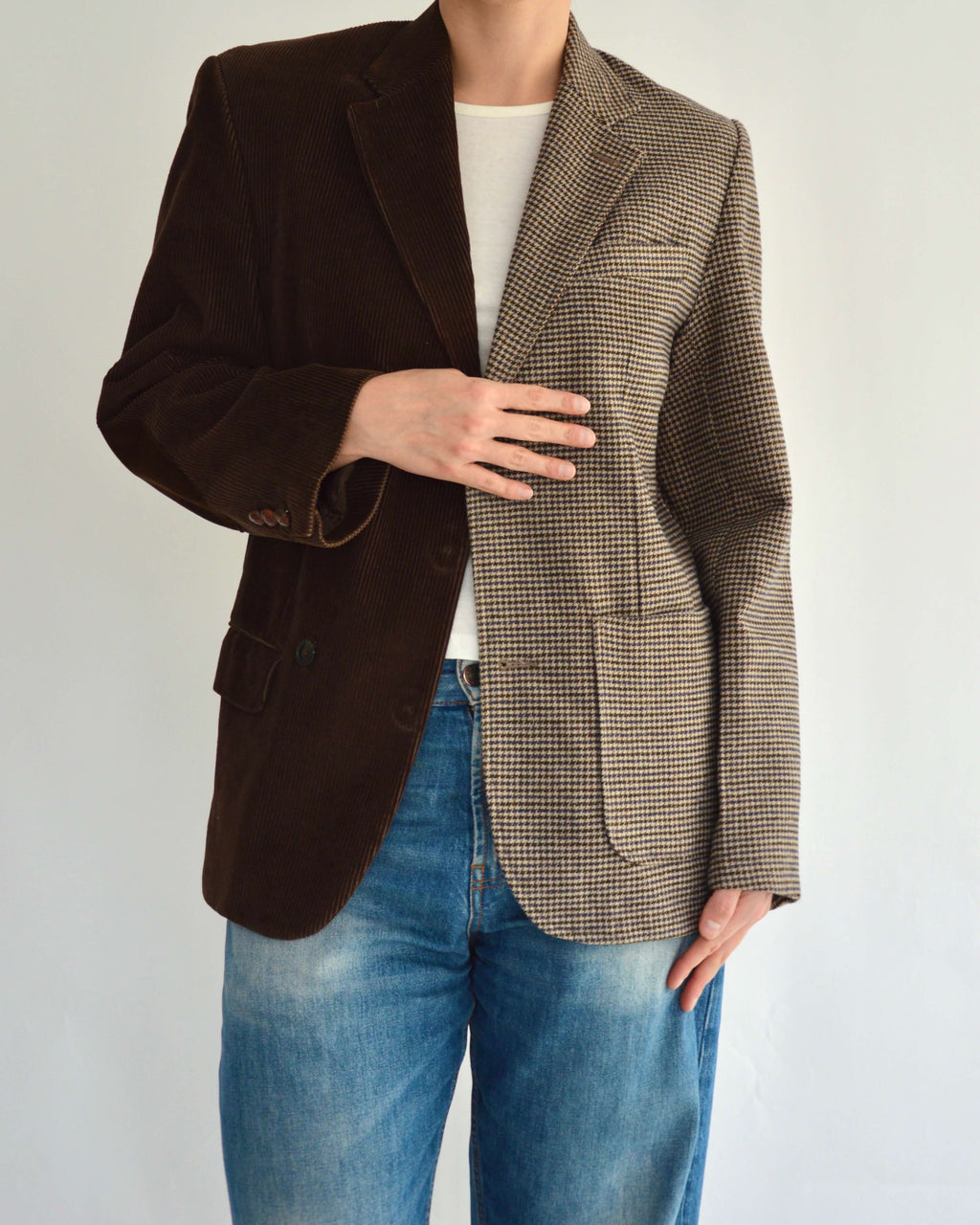 DUO Blazer - Brown Corduroy (XS)