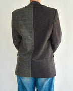 DUO Blazer - Grey Shades Checkred (S)