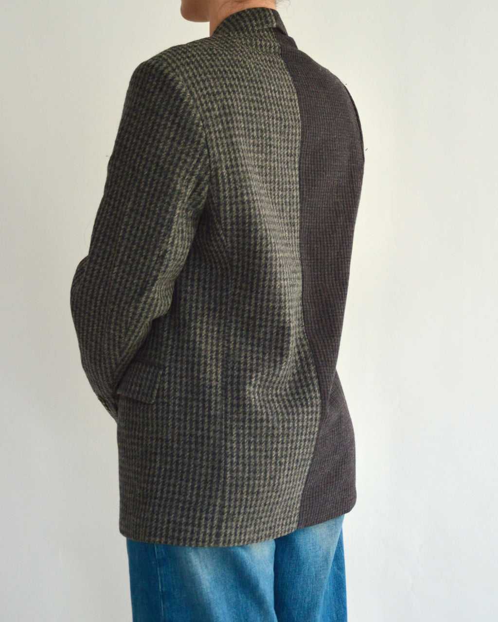 DUO Blazer - Grey Shades Checkred (S)