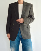 DUO Blazer - Grey Shades Checkred (S)