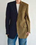 Blazer DUO - Pana color chocolate (talla pequeña/grande)