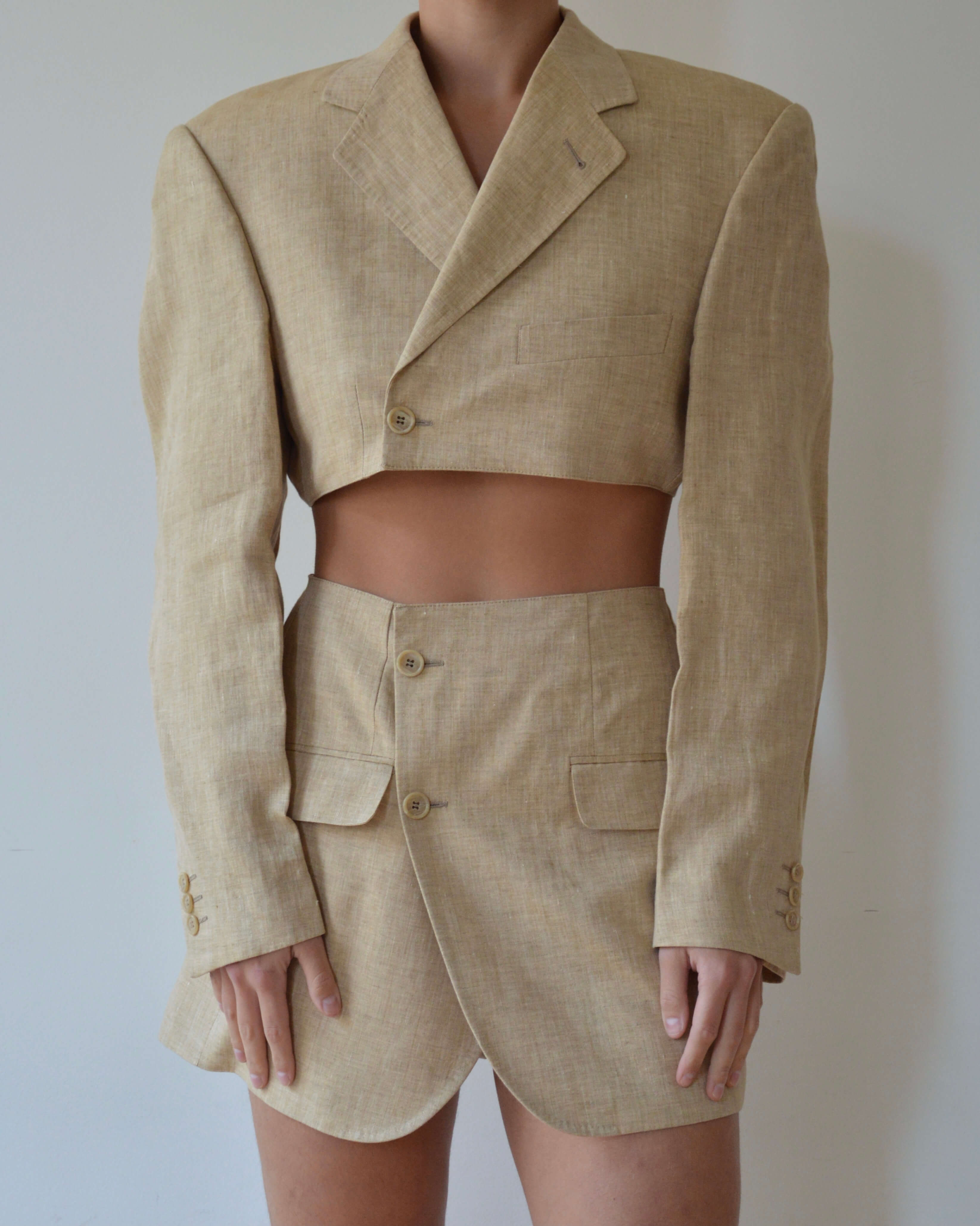 Blaset - Gold Linen (XS/S)