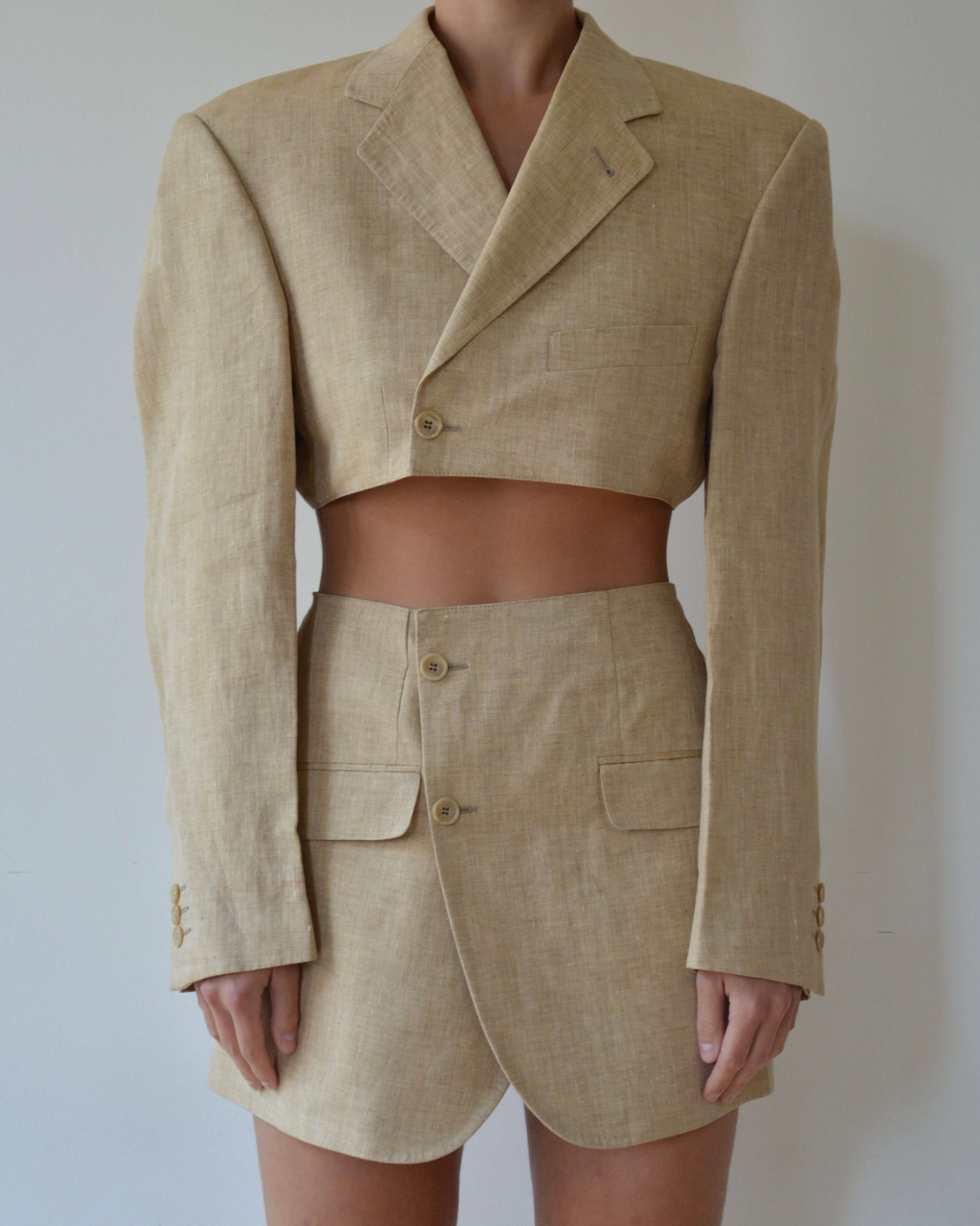 Blaset - Gold Linen (XS/S)