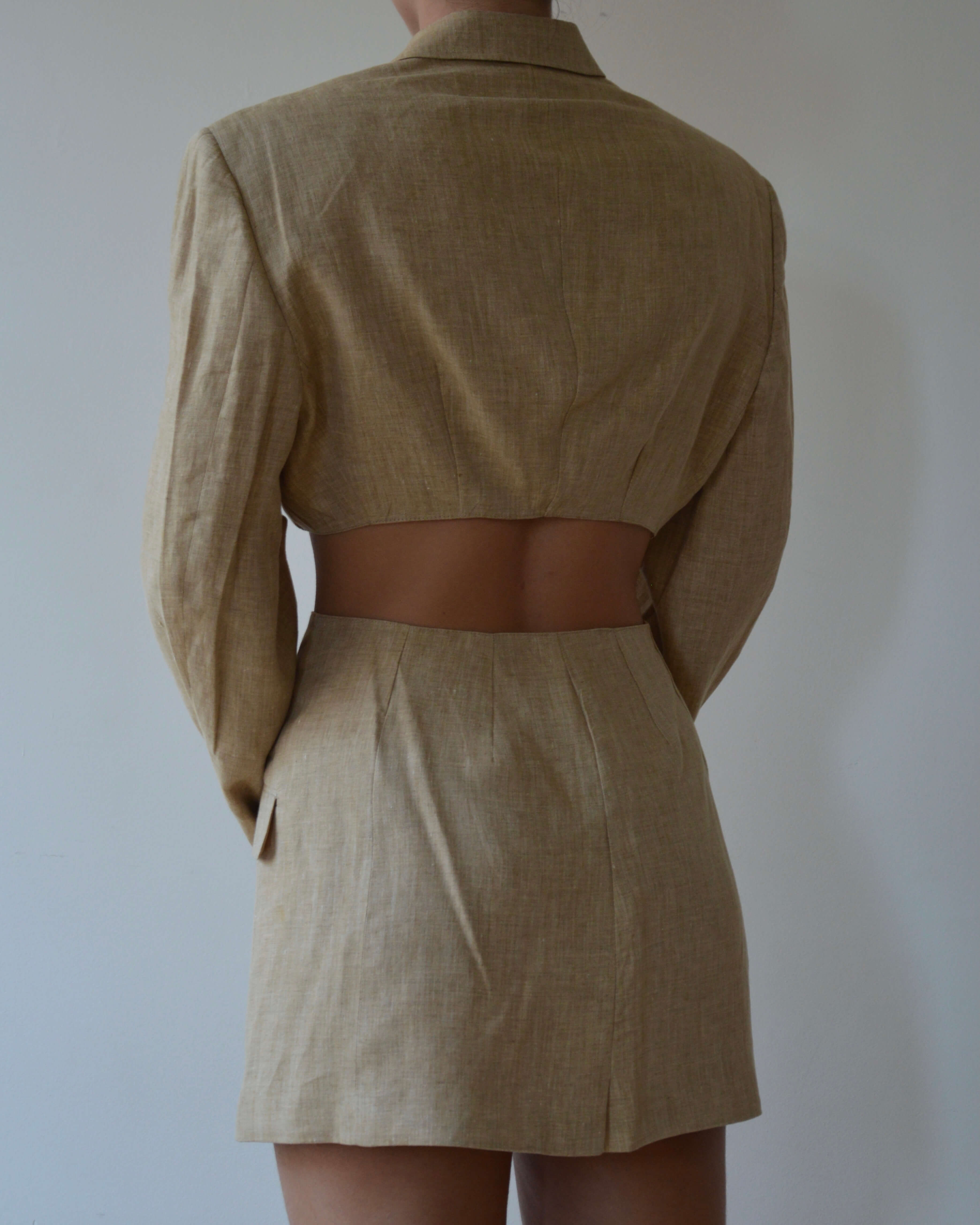 Blaset - Gold Linen (XS/S)