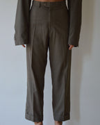 Vegan Blaset with trousers - Dark Green (S-M)