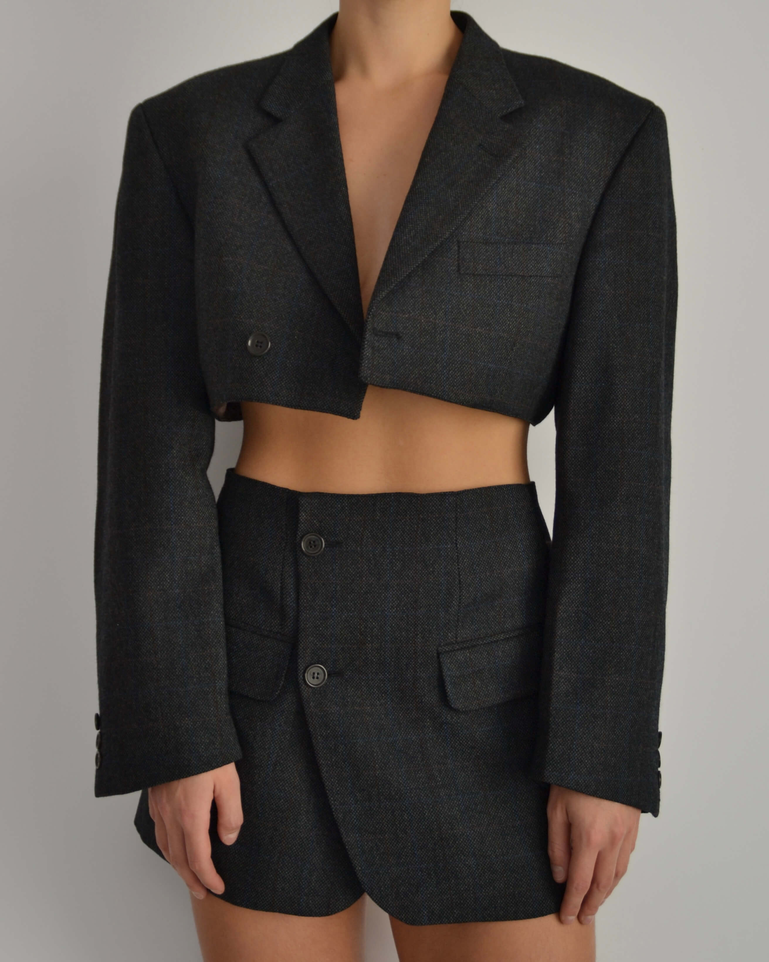 Blaset - Gris texturé Chloé (S/M)