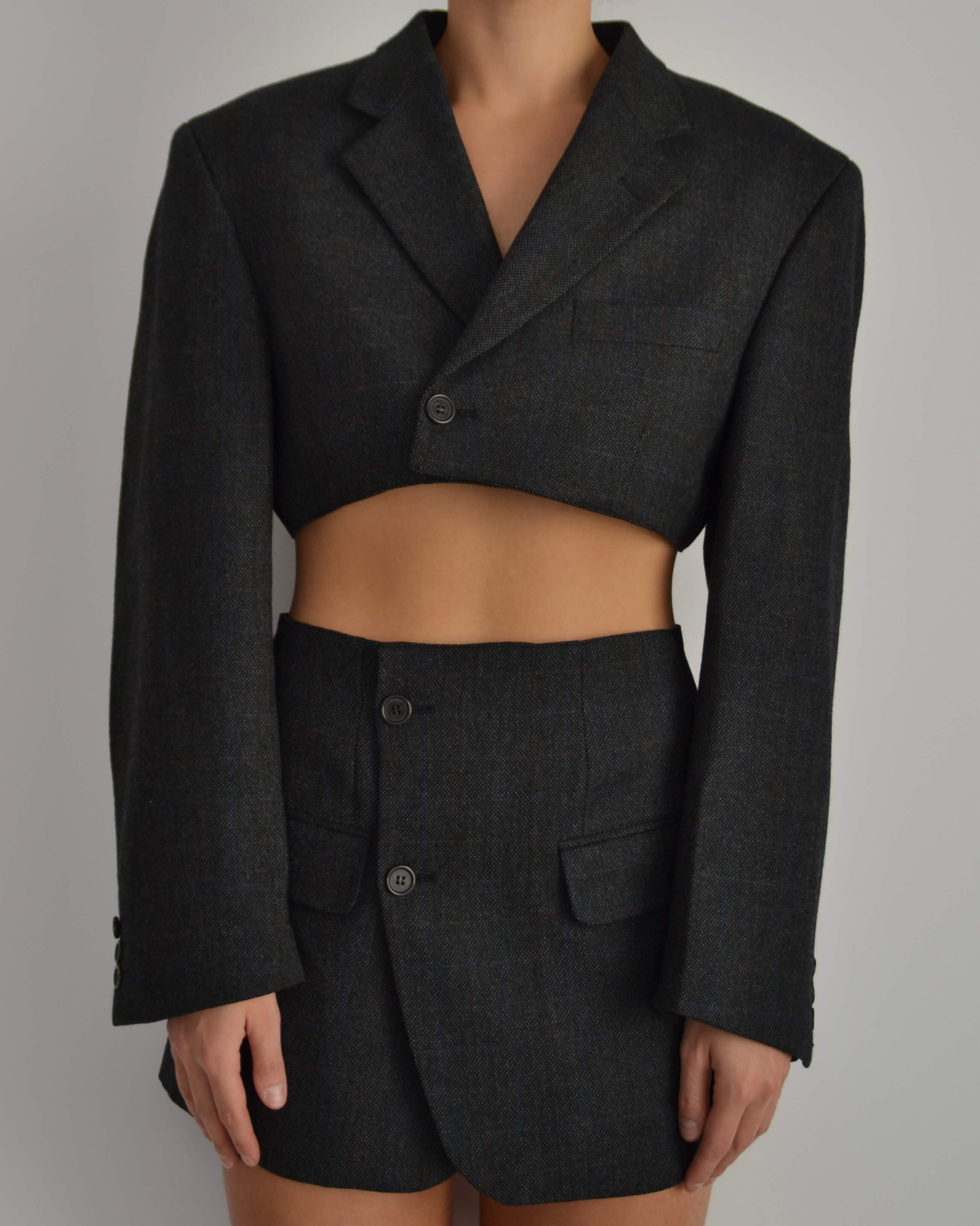 Blaset - Gris texturé Chloé (S/M)