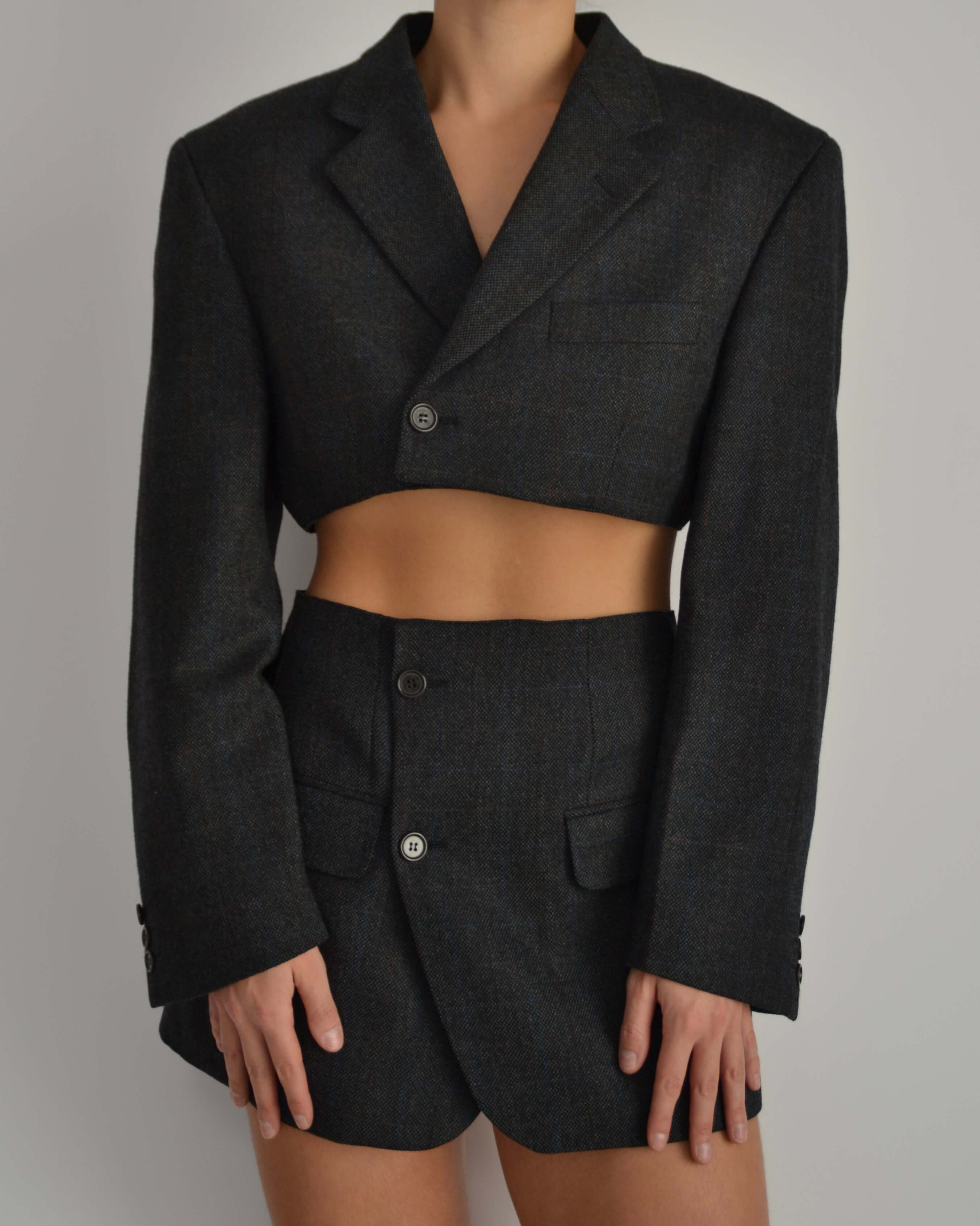 Blaset - Gris texturé Chloé (S/M)