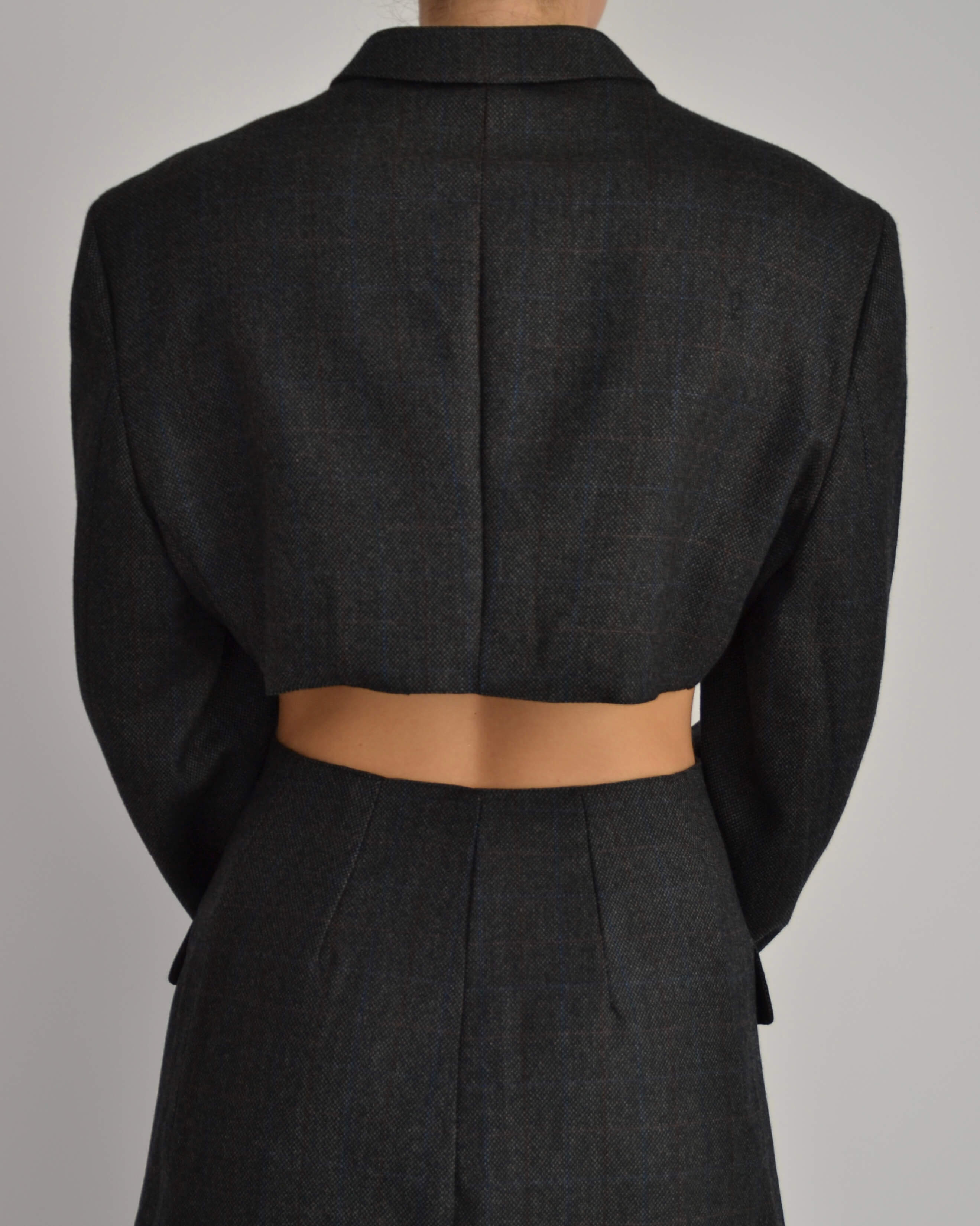 Blaset - Chloe de textura gris (talla S/M)