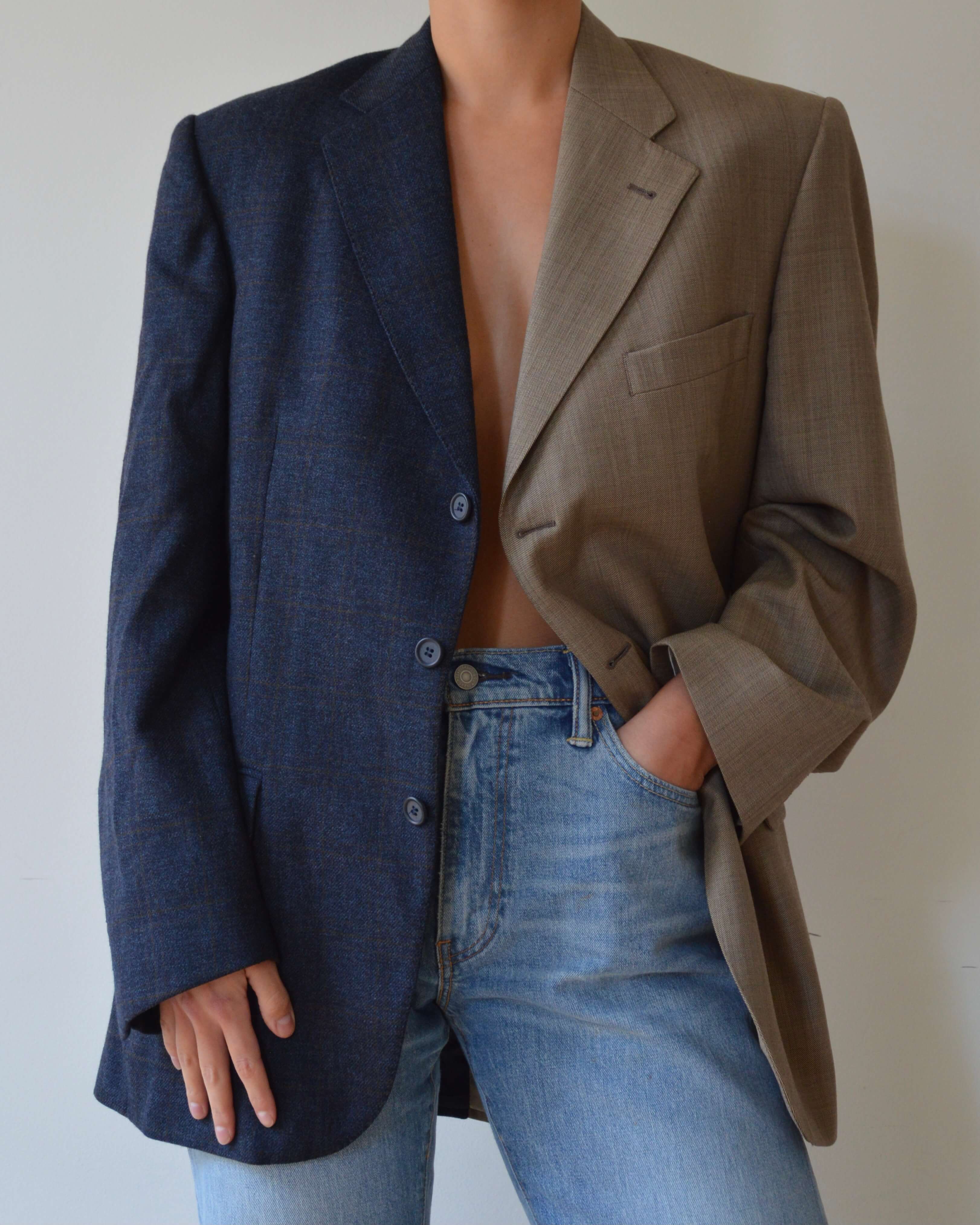 DUO Blazer  - perfect contrast (S/L)