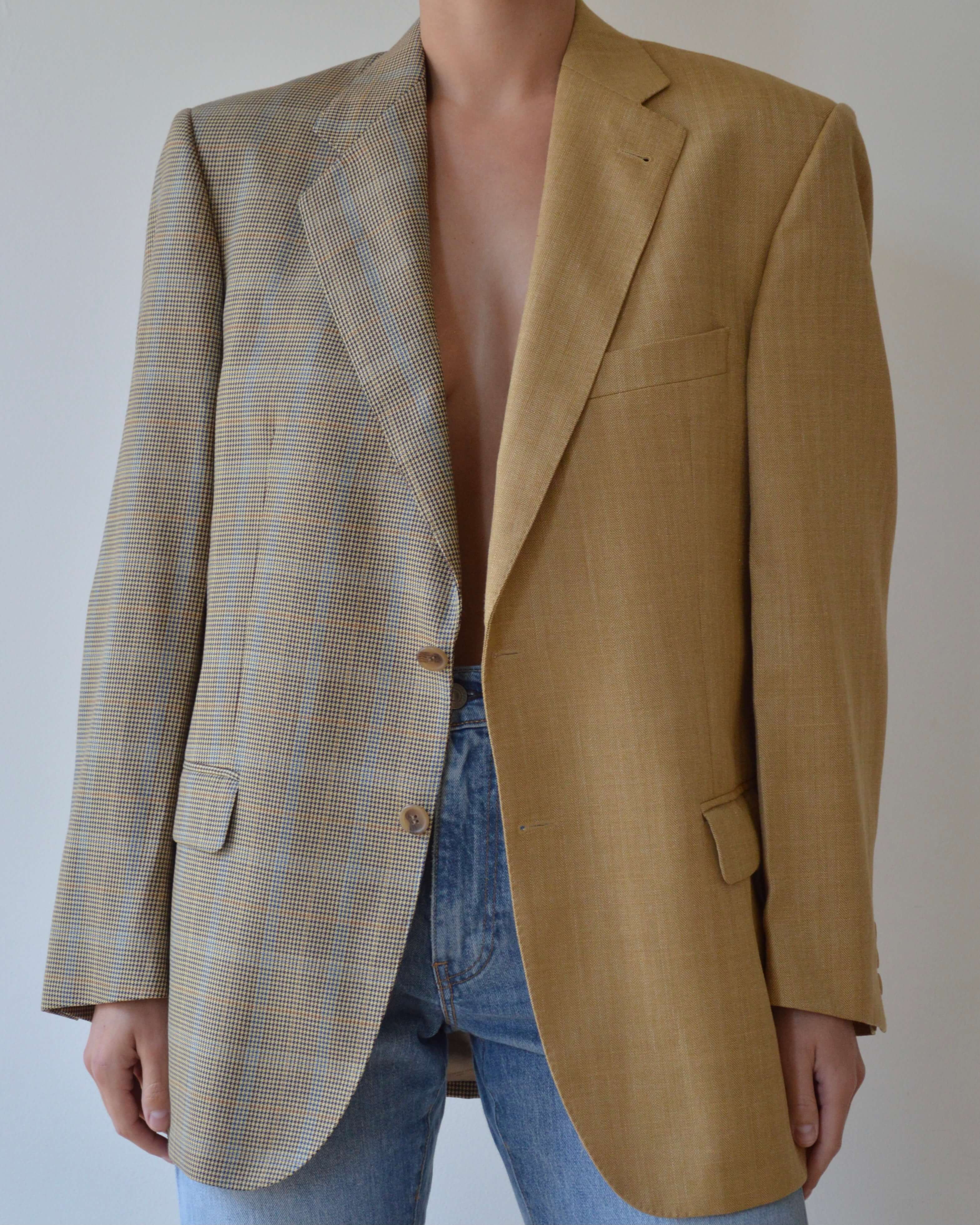 DUO Blazer  - golden perfection (S/L)